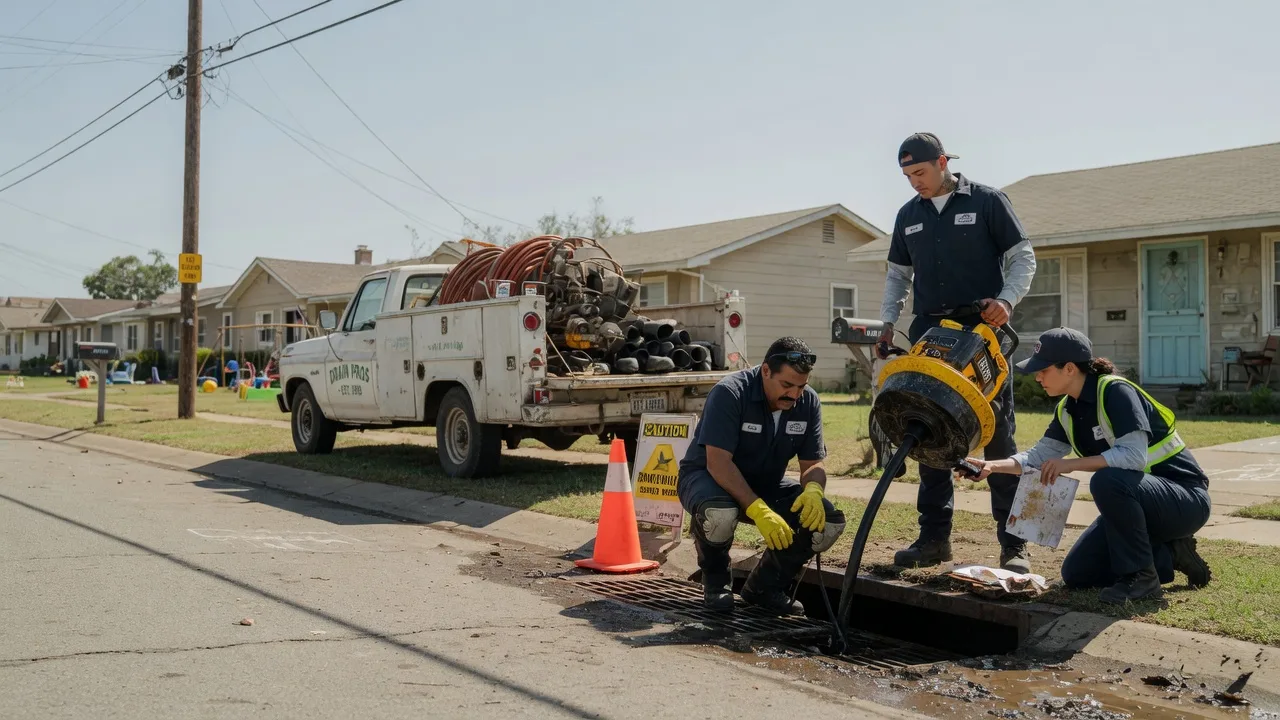 Drain Cleaning in Pottsville, TX near me